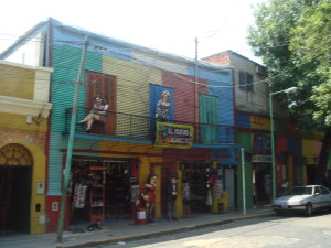 A Street in La Boca